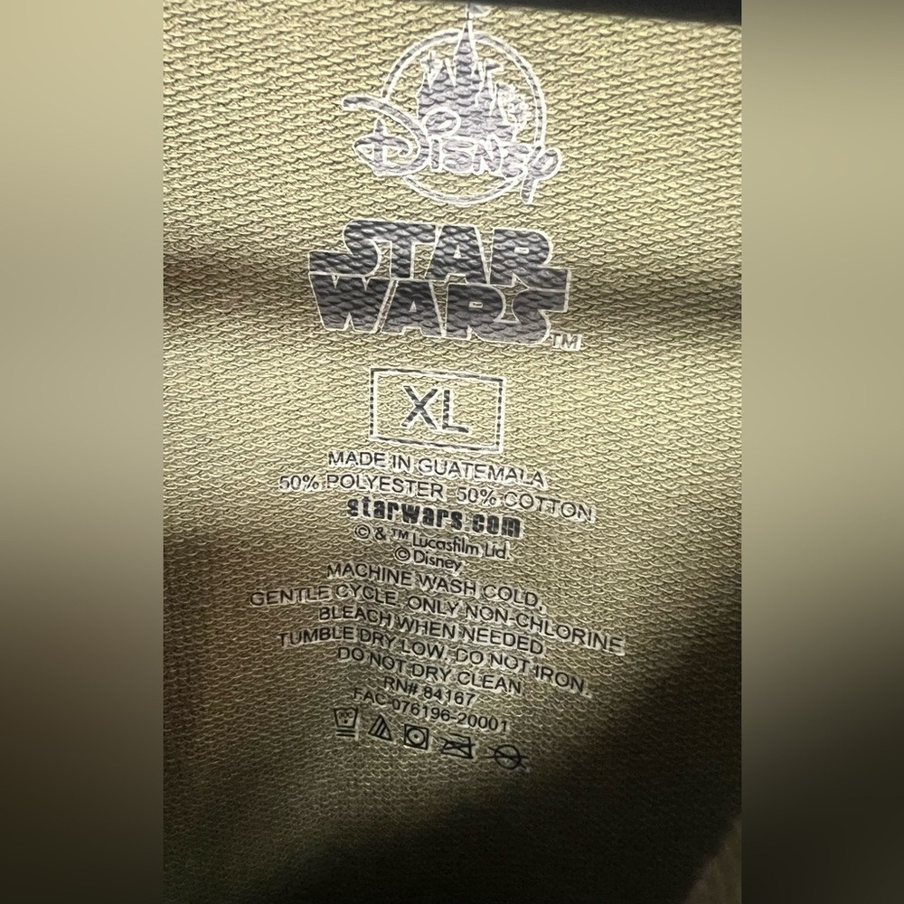 Disney Parks- Starwars - Womens XL Sweatshirt- Olive Green - Picture 3 of 6